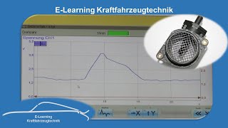 HFM 5 Luftmassenmesser prüfen mit Multimeter und Oszilloskop Fehlersuche [upl. by Pilihp]