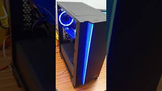 Antec NX500 showing how to change the RGB lighting to motherboard control [upl. by Augie]