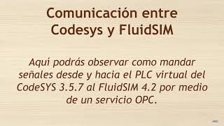 Conectar CodeSYS con FluidSIM [upl. by Ambrosius]