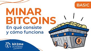 Qué es MINAR criptomonedas y cómo funciona el minado [upl. by Julienne]