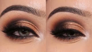 Cut Crease Eye Makeup Tutorial  Cut Crease Eye Makeup For Beginners [upl. by Orpah944]