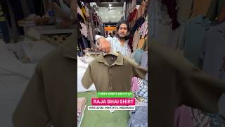 Tank Road के सबसे Famous Wholesaler🔥 Raja Shirts Delhi [upl. by Onaicilef]