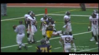 40th Turkey Bowl Game Highlights [upl. by Eniamart]