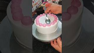 Beautiful cake decoration ideas food recipe foodie cake trending bestbirthday [upl. by Thessa]