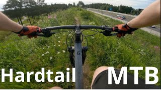 Paikallisia reittejä jäykkäperällä  Riding local trails with my hardtail MTB [upl. by Pardew307]