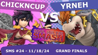 Soul Melter Smash 24 GRAND FINALS  CS3  Chickncup Dark Pit VS Smu5h  Yrneh Bowser [upl. by Heringer]