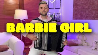 Aqua  Barbie Girl Accordion Cover [upl. by Millicent]