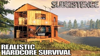 Hardest Survival Game Around  Subsistence Gameplay  Part 1 [upl. by Maples646]