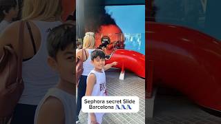 Sephora Secret Slide Barcelona barcelonatravel barcelona spain barcelonaspain sephora [upl. by Isle427]