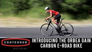 Review Introducing the 2019 Orbea Gain Carbon ERoad Bike [upl. by Yelnahs]