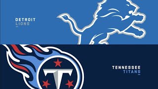 Lions vs Titans Live Play by Play [upl. by Norvil]