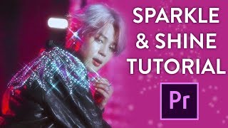 80s Sparkle Effect on Premiere Pro Quick amp Easy Tutorial [upl. by Kimmie]