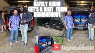 GATELY AUDIO GETS A VISIT  12 GATELY 15S BREAKS WINDSHIELD  GATELY AMPLIFIER  BYRON CHAMBLISS [upl. by Notlrac613]