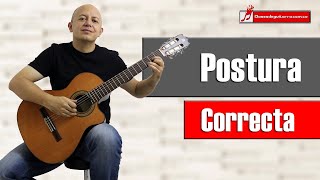 Cual es la posición correcta para tocar guitarra acústica [upl. by Morley644]