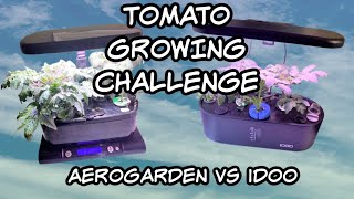 Tomato Growing Challenge  Part 1  Setting Up The Aerogarden and IDOO Hydroponic Systems [upl. by Aisyla103]