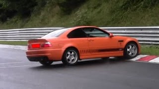 Nordschleife BMW M3 Unfall Crash Touristenfahrt Nürburgring 03082014 [upl. by Radnaskela]