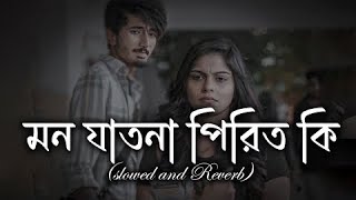 Ei Mon Jatona Pirit Ki Tui Amare Shikhayli  Slowed amp Reverb  মন যাতনা পিরিত কি  bangla sad song [upl. by Nevin578]