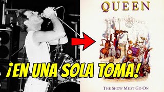 ¡FREDDIE MERCURY cantó quotTHE SHOW MUST GO ONquot de un TIRÓN [upl. by Llain]