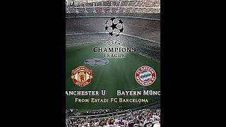 Man Utd vs Bayern 1999 champions league final pls sub [upl. by Elie552]