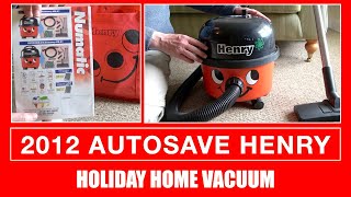 2012 Numatic Henry Vacuum Cleaner As Found In Holiday Cottage With A VERY Full Bag [upl. by Maryanna]