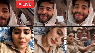 Yukti Kapoor live with her brother and team  Maddam Sir [upl. by Marva]