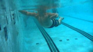 3yo William relaxing next to the wall in the pool [upl. by Reema317]