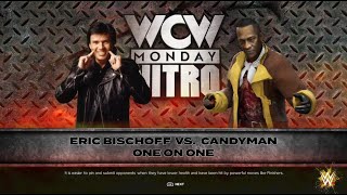 ERIC BISCHOFF vs CANDYMAN RIP TONY TODD [upl. by Adnuahsor]