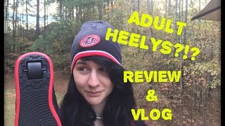 Bonus Vlog We Review and Roll on Adult Heelys Which Exist [upl. by Saihtam]