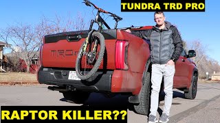 Heres Why Youd Buy a Tundra TRD Pro Over a Raptor  2024 Toyota Tundra TRD Pro Review [upl. by Moneta]