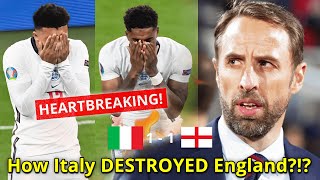 Euro 2020 Final Analysis How Italy Outplayed England [upl. by Aeresed]