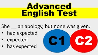 English Advanced level test  English quiz  grammar quiz  Reading comprehension  C1  C2 level [upl. by Stephenson414]