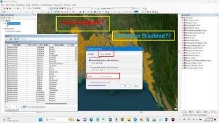 Area Perimeter Calculate Geometry Tool Disabled Problem Solved in ArcGIS [upl. by Bartholomew]