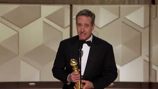 Matthew Macfadyen Wins Best Supporting Male Actor – Television I 81st Annual Golden Globes [upl. by Nicola]