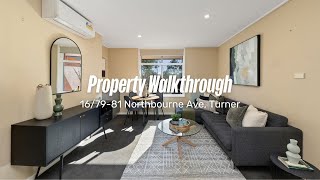 Property Walk Through  167981 Northbourne Avenue Turner [upl. by Ecienal]