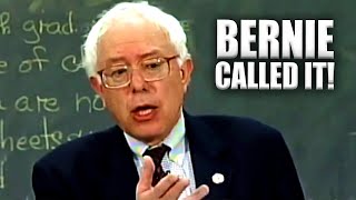 WATCH Bernie PREDICTED Trump’s Game Plan 20 Years Ago [upl. by Norrie]