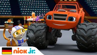 Blaze und die MonsterMaschinen  Hunde amp Katzenrettungen  Nick Jr Deutschland [upl. by Naleag]