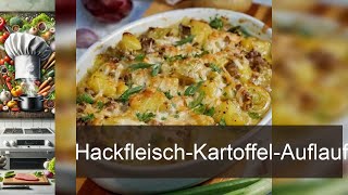 HackfleischKartoffelAuflauf  Rezept [upl. by Elletse545]