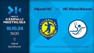 Viljandi HC  HC ViimsiAlexela  MEESTE KÄSIPALLI MEISTRILIIGA 20242025 [upl. by Ardnaed996]