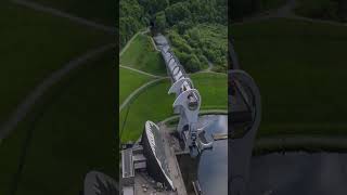 Falkirk Wheel Scotland shorts engineering canal [upl. by Biagio]