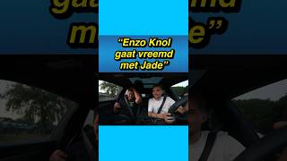 😂🚗 Gio in Enzo Knol zijn auto “Enzo Knol gaat vreemd met Jade” gio enzoknol auto vlog [upl. by Noyr982]