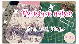 Baby Schlafsack Pucksack nähen ❤️ 21 Sommer oder Winter FLEXIBEL  kostenloses Schnittmuster [upl. by Sirrap]