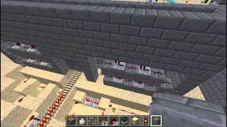 Minecraft 3x3 Minecart Rail Piston Door [upl. by Geibel22]