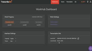 TranscribeMe  New Transcription User Interface [upl. by Garges]