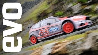 Ford Fiesta R5 rally car driven  evo TV [upl. by Perkoff]