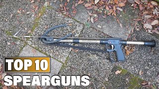 Best Spearguns in 2024 Top 10 Picks [upl. by Lerrud144]