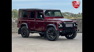 2016 Land Rover Defender 110 Landmark Station Wagon  Montalcino Red 18” Alloys  Walkround Video [upl. by Einnaffit]