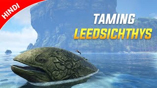 ARK SURVIVAL EVOLVED  Taming Leedsichthys  Leedsi vs mosa  HINDI  Ark [upl. by Traweek]