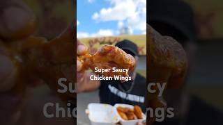 Honey Gold Chicken Wings chickenwings nashvillefood yummy mukbang foodreviewshorts youtube [upl. by Neelak]