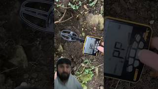 Metal detector treasure hunting treasure diy gold viral viralvideo shorts [upl. by Arrimat959]