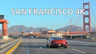 San Francisco 4K  Morning Drive  California USA [upl. by Julianne300]